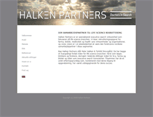 Tablet Screenshot of halkenpartners.dk